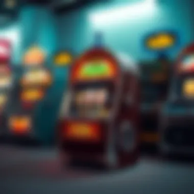 Historical Bally slot machine from the early gaming era