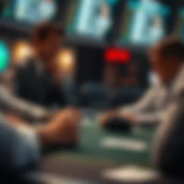 Strategizing with a betting board