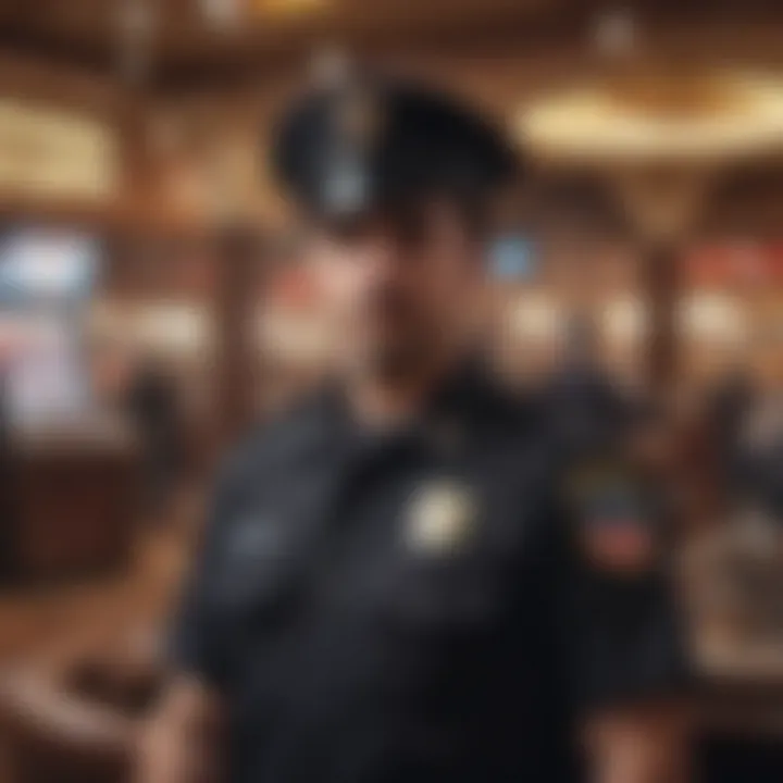 Depiction of security features ensuring safety at Captain Jack Casino