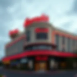 Exterior view of Harrah's Casino in Topeka