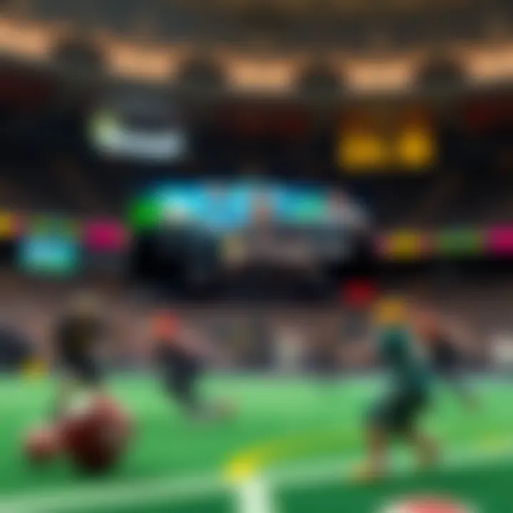 Visual representation of the competitive landscape of online sports betting