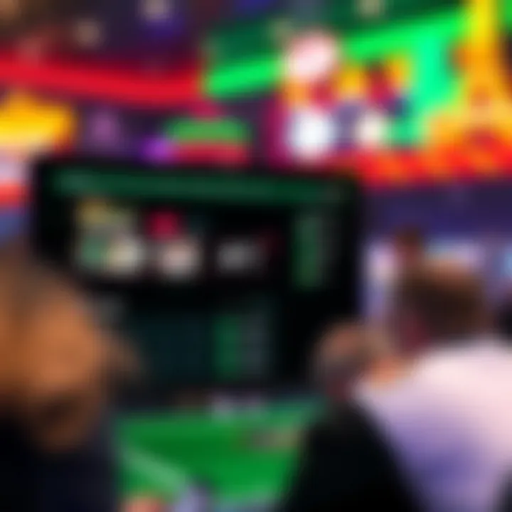 A vibrant overview of the DraftKings platform interface