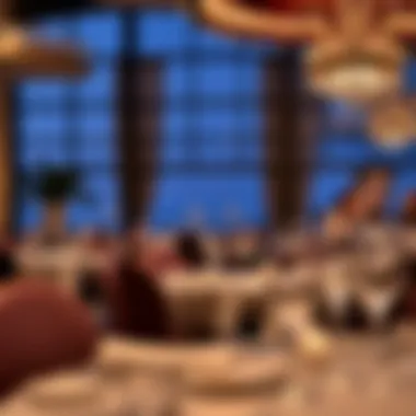 Elegant Dining Experience Elegant dining setting at the resort