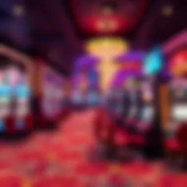 Vibrant Gaming Floor Exciting gaming floor at Atlantic Beach Casino