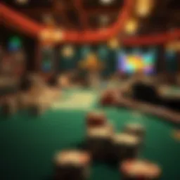 Overview of Michigan online poker platforms showcasing diverse game options