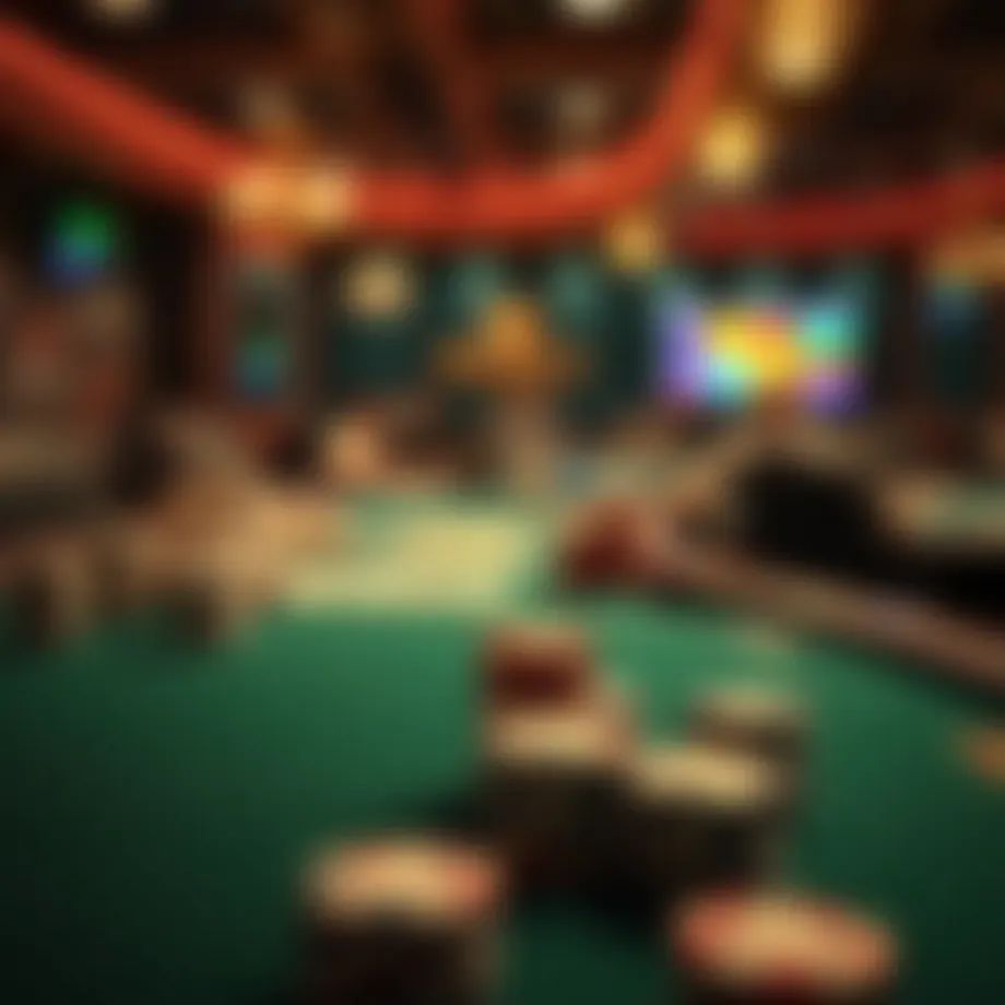 Overview of Michigan online poker platforms showcasing diverse game options