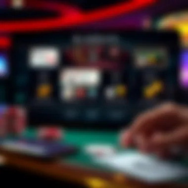 An online casino interface showcasing blackjack options