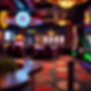 Technological Advancements in Casino Games Graphic depicting the evolution of technology in gaming
