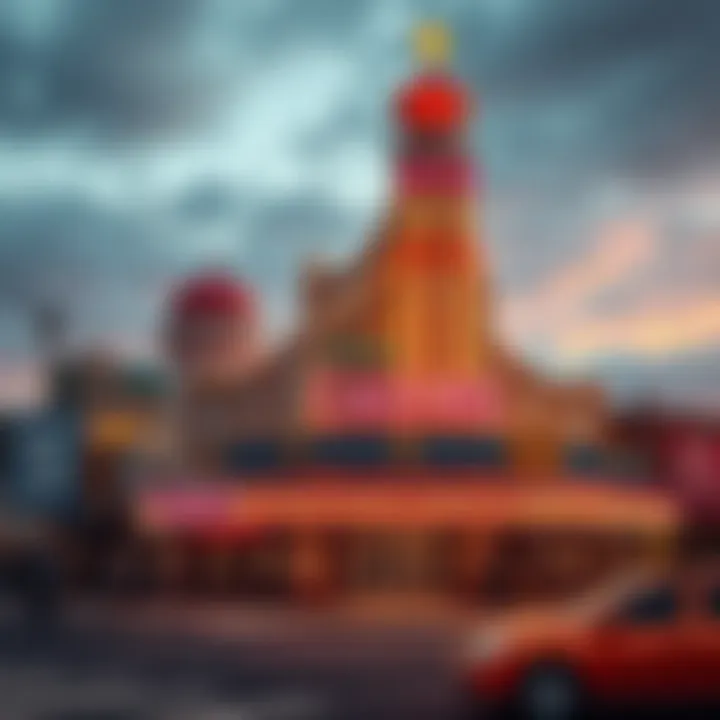 Historical casino building displaying architectural significance