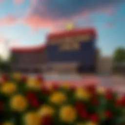 Exterior view of Diamond Jack Casino Hotel showcasing modern architecture