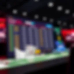 Live betting interface showcasing dynamic odds