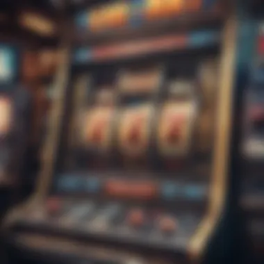 Vibrant slot machine interface showcasing various themes