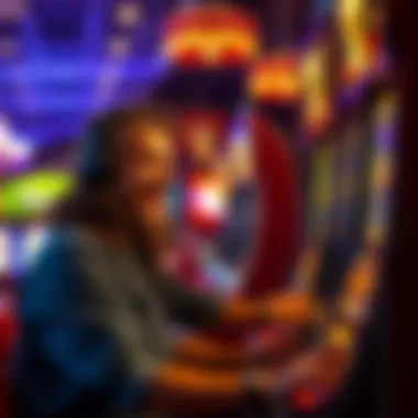 Exciting Gameplay Experience Player engaged in a thrilling slot game