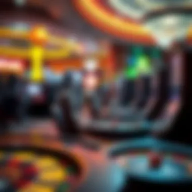 Diverse gaming options available at a local casino