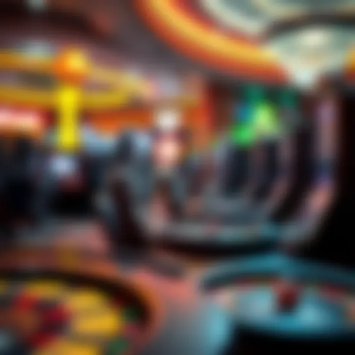 Diverse gaming options available at a local casino