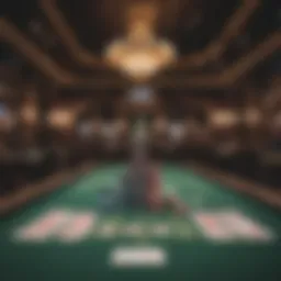 Overview of MGM Poker venue