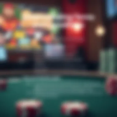 Visual representation of terms and conditions related to free spins