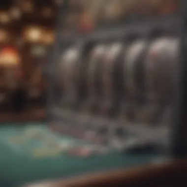 A strategic player analyzing payout structures on a Quick Hit slot machine