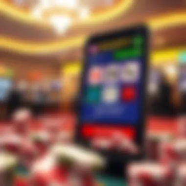 Security Features in Gambling Apps Security features highlighted in a gambling app