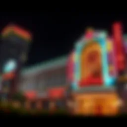 Exterior view of a prominent Boston casino