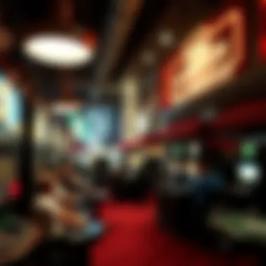 The Evolution of Gaming in Boston Historical photograph of early gaming establishments in Boston
