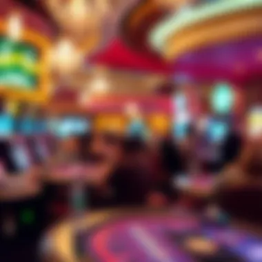 Cultural Vibrancy at the Casino Cultural events and entertainment at a Catskill casino, reflecting the region's vibrant social scene.