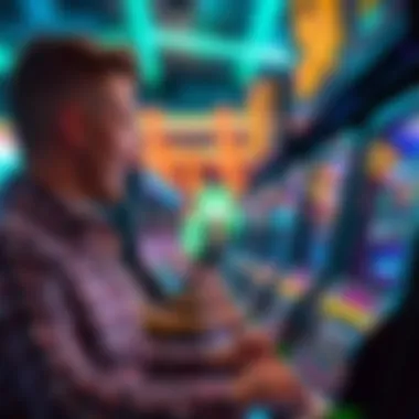 Visual representation of player engagement with technology in gaming