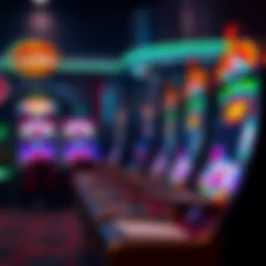 Responsible gaming practices and guidelines displayed