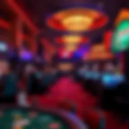 Vibrant atmosphere at Foxwoods Resort Casino event