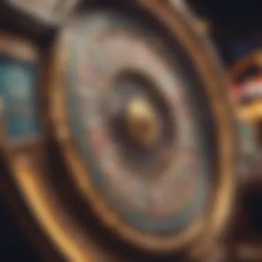The Thrill of the Spin Close-up of vibrant slot machine reels