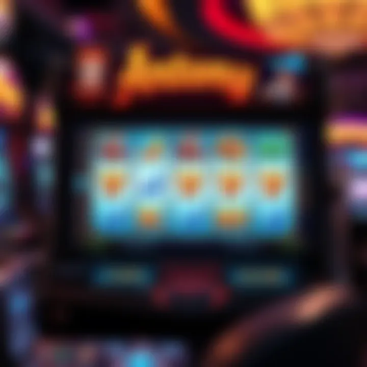 Gameplay interface showcasing unique features of the Antony Slot Machine