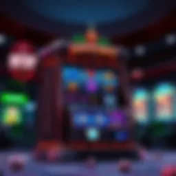 Intricate design of the Antony Slot Machine featuring vibrant symbols