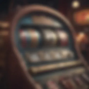 A captivating bonus feature animation on a slot machine