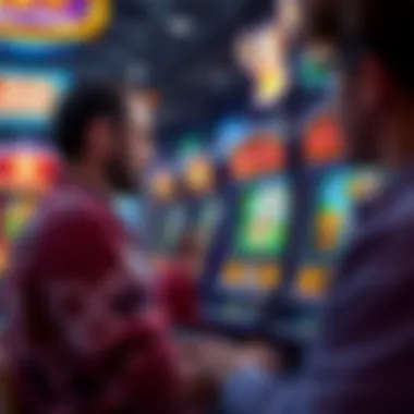 Illustration of player engaged with Moo Cow Slot Machine