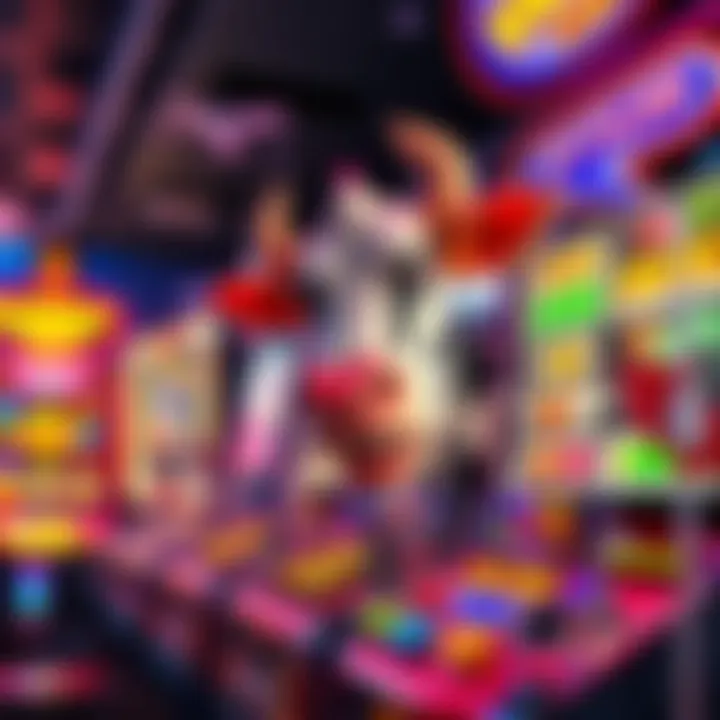 Visual representation of gaming strategies for slot machines