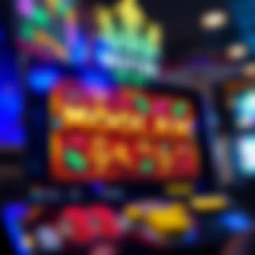 Overview of the Moolah slot game interface