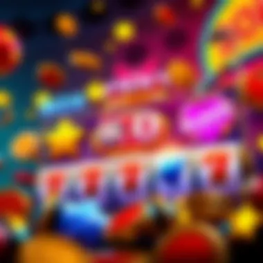 An array of bonus symbols showcasing potential rewards