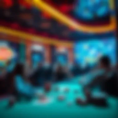 Futuristic Vision of Online Gaming Trends A futuristic depiction of online gaming trends