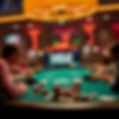 Rise of Online Gambling A visual representation of the rise of online gambling platforms