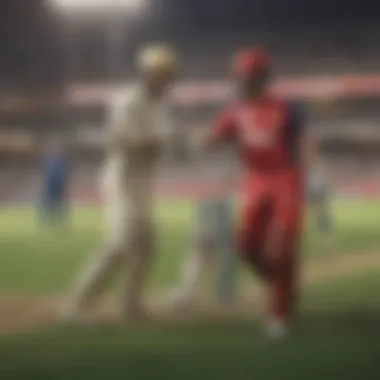 Cricket match highlights showcasing betting opportunities