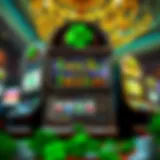 Visual representation of Luck of the Irish slot machine theme