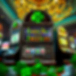 Visual representation of Luck of the Irish slot machine theme