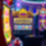 A vibrant depiction of the Lucky Fortune slot machine interface