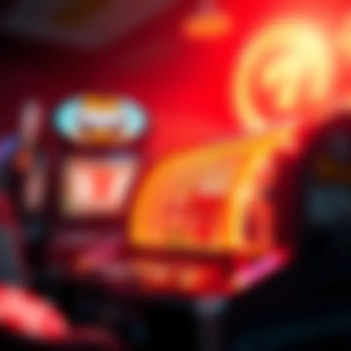 Illustration of psychological elements influencing player engagement with mirage slots