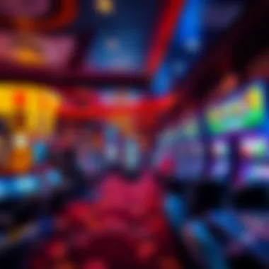 Interior of Monticello Casino highlighting vibrant gaming atmosphere
