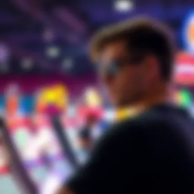 Person contemplating over scratch-off ticket results