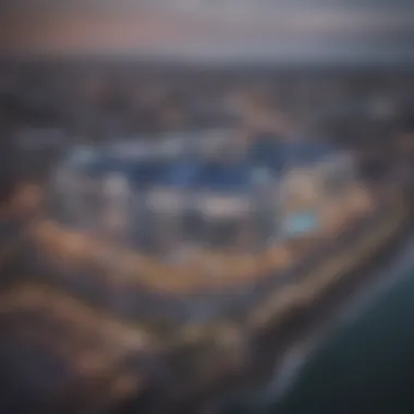 Stunning aerial view of Ocean Casino Resort