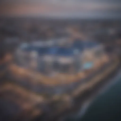 Stunning aerial view of Ocean Casino Resort