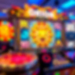 Visual representation of Orion-themed slot game interface