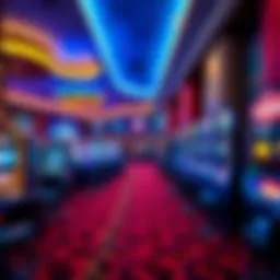 Vibrant gaming floor at Parkwest Casino Lodi